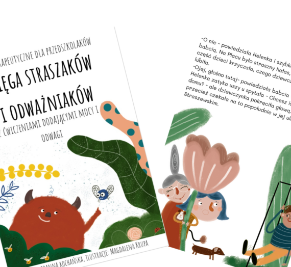 Bajka terapeutyczna o oswajaniu strachu dla dzieci – darmowy ebook do ściągnięcia